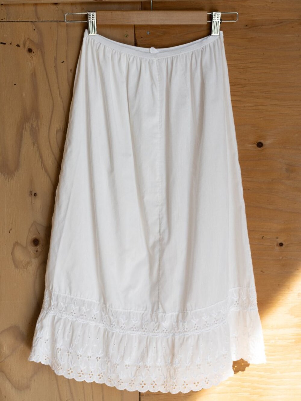 VTG Eyelet Slip Skirt